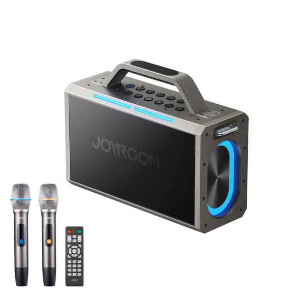 Enceinte Sans Fil à Double Microphone JR-MW03